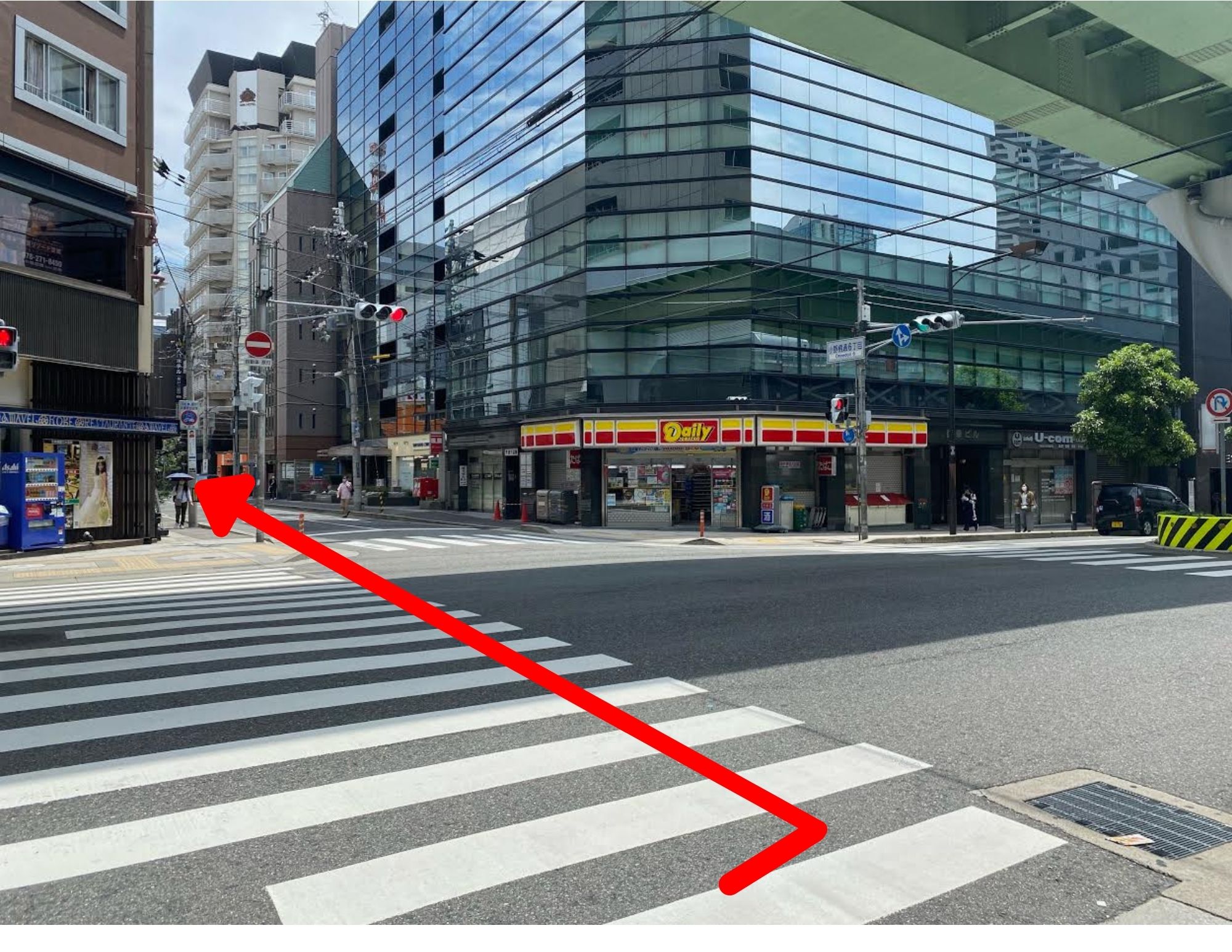 大美会クリニック 神戸院 for menまでのルート step09