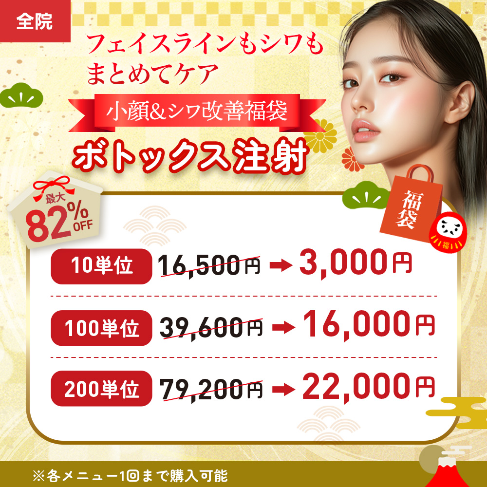 福袋ボトックス